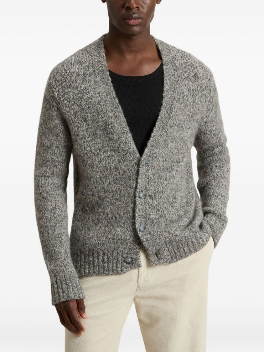 Woolrich Crew Neck Sweater With Ribbed Cuffs