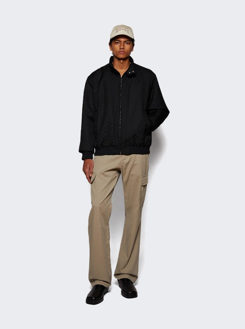 Burberry Gabardine Cargo Trousers - Heron