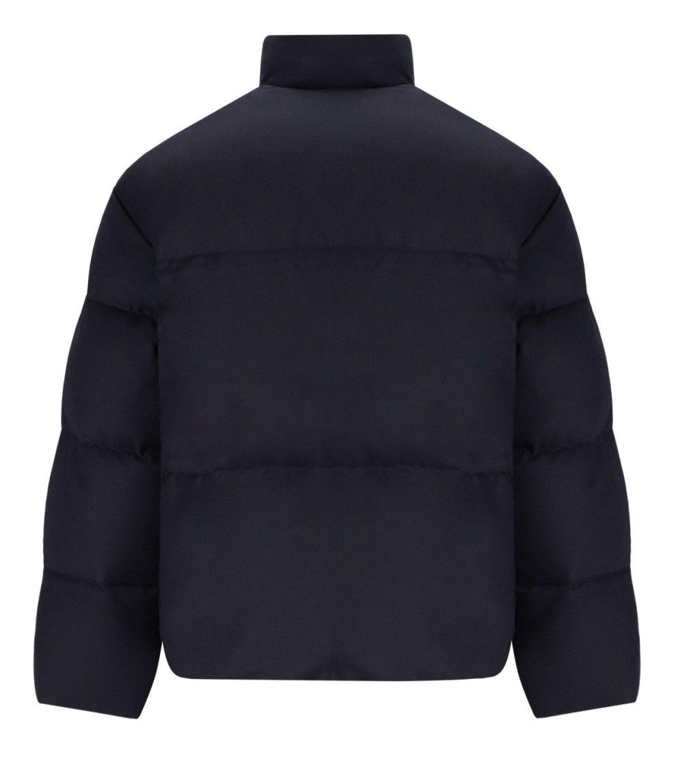 Emporio Armani Blue Degradé Padded Jacket