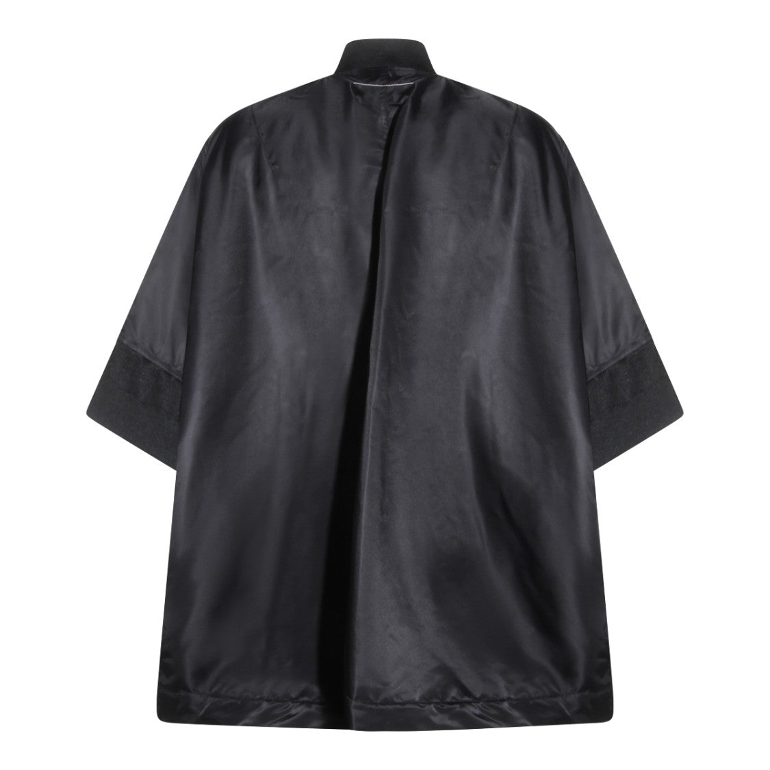 Mm6 By Maison Margiela Tailored Black Jacket With Classic Collar