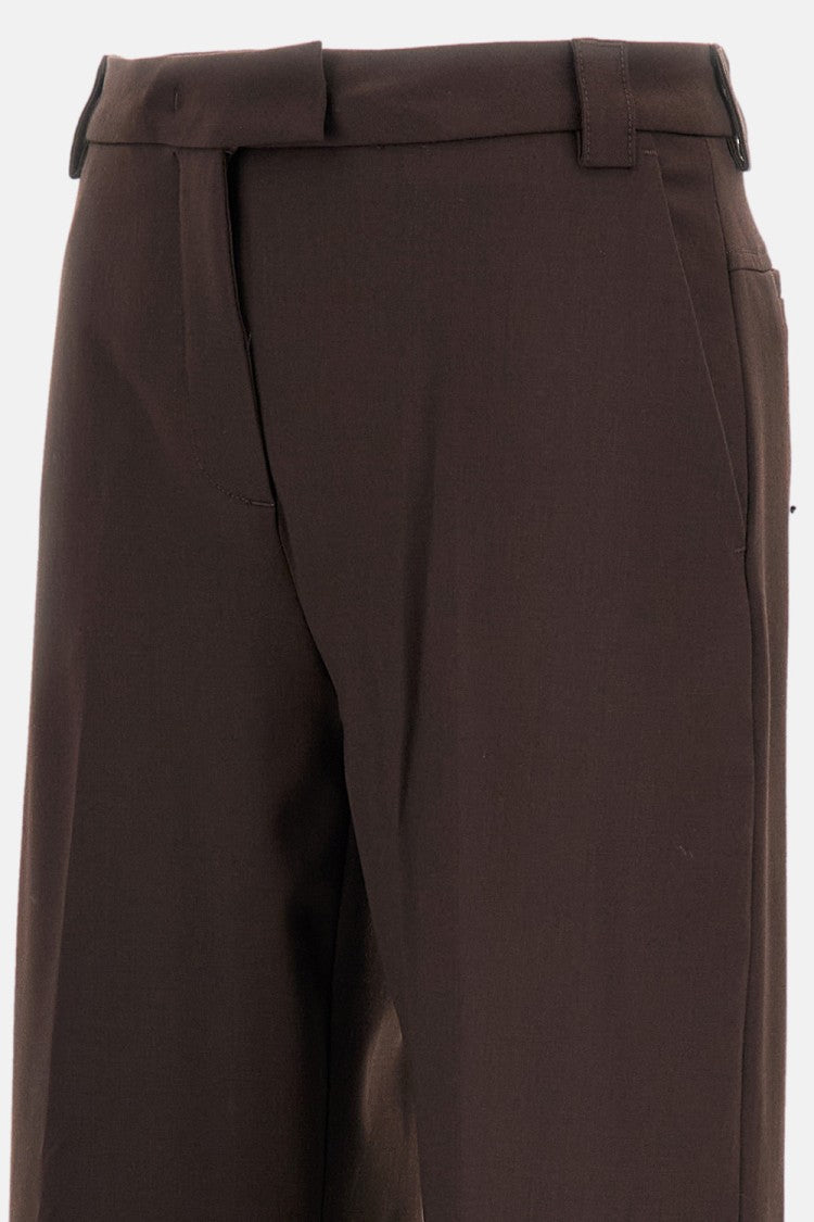 The Latest "Alek" Wool Blend Trousers