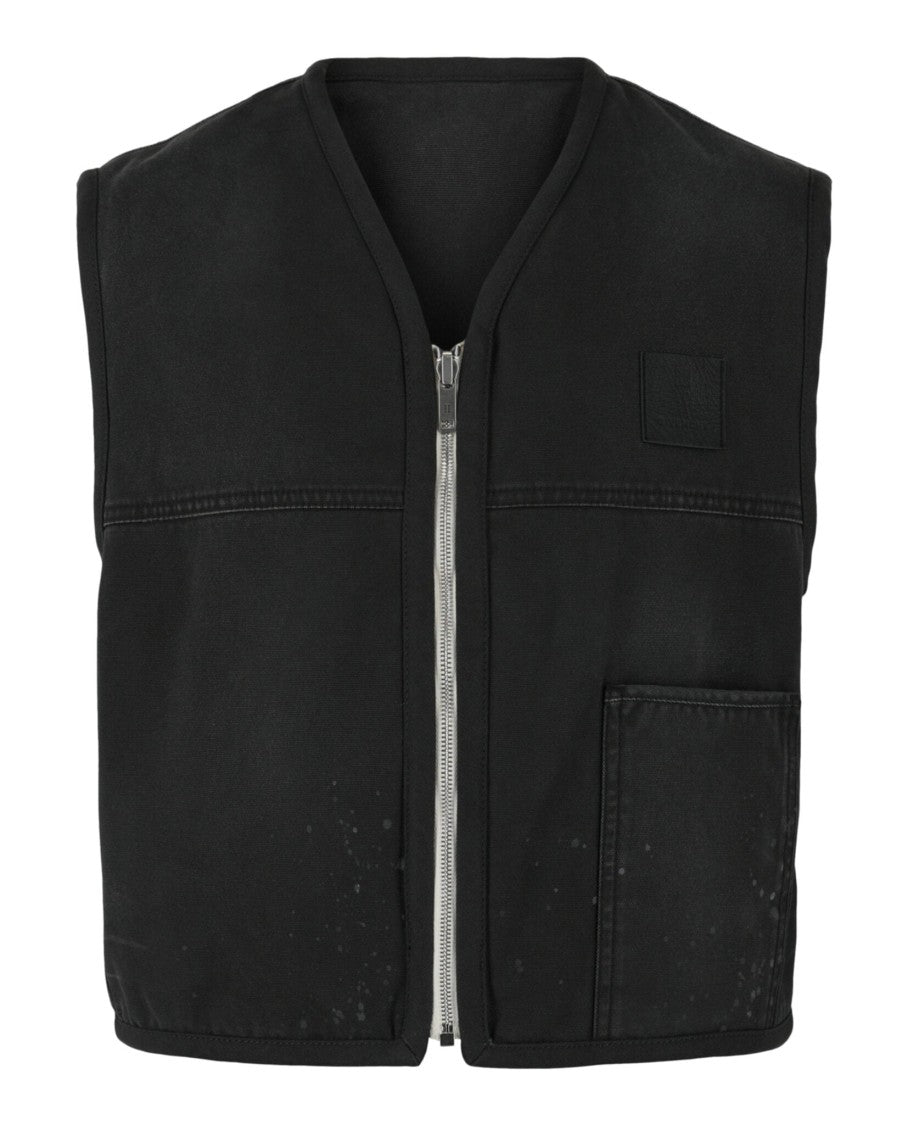Givenchy Reversible Mixed Material Gilet