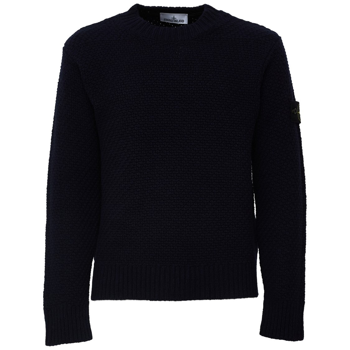 Stone Island Rws Merino Wool Crewneck Sweater