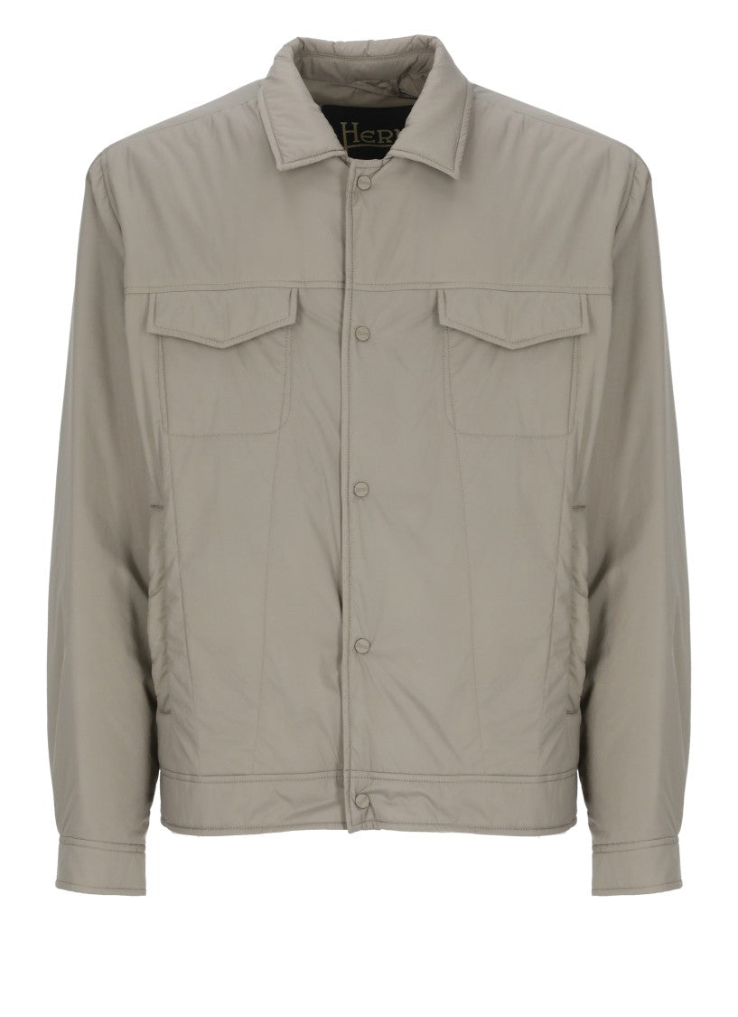 Herno Classic Grey Padded Jacket