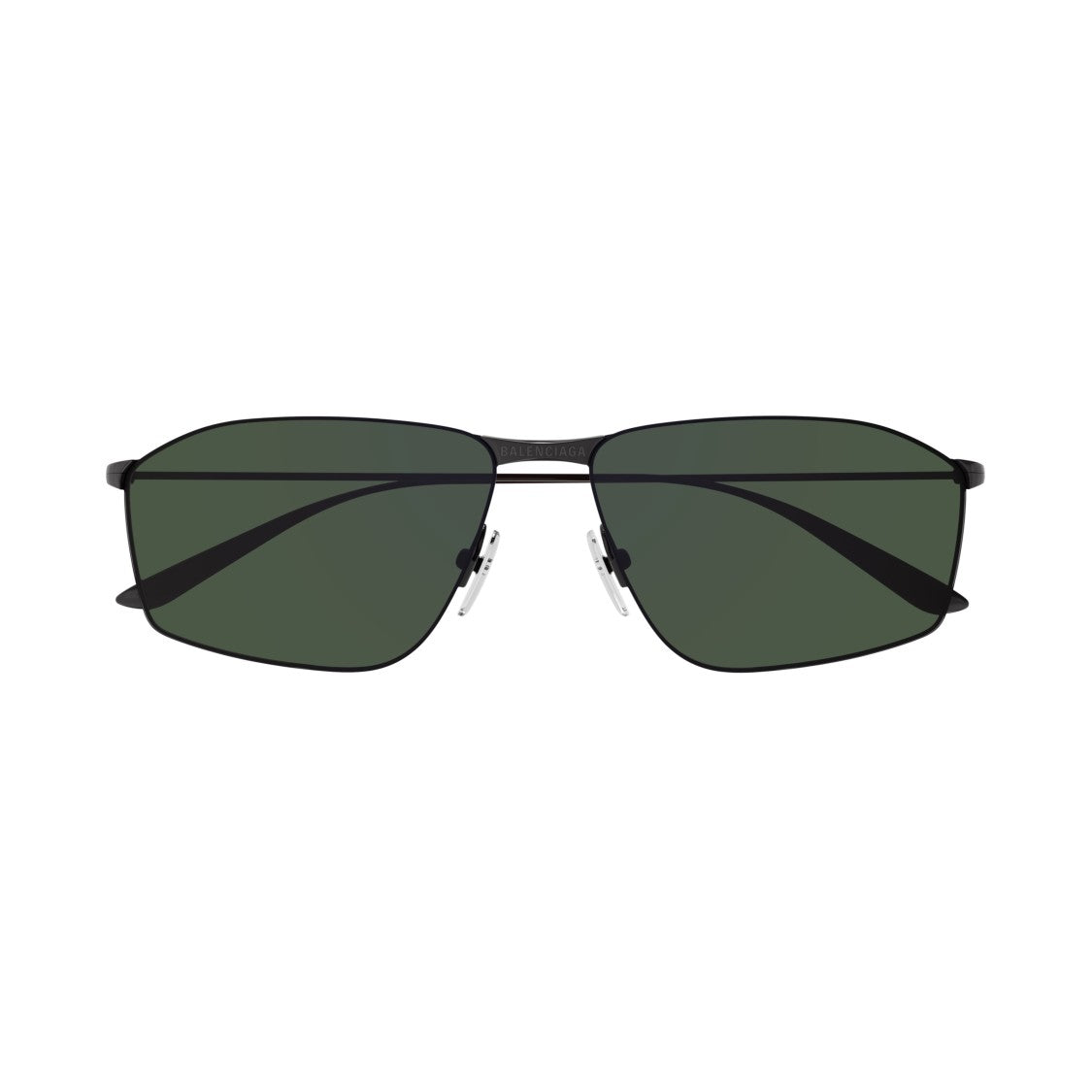 Balenciaga Bb0413s Rectangular Metal Frame Sunglasses