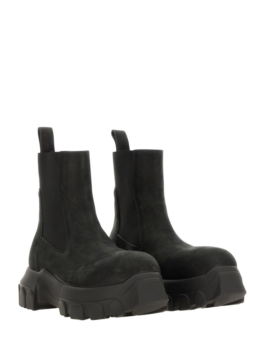 Rick Owens Leather Boot
