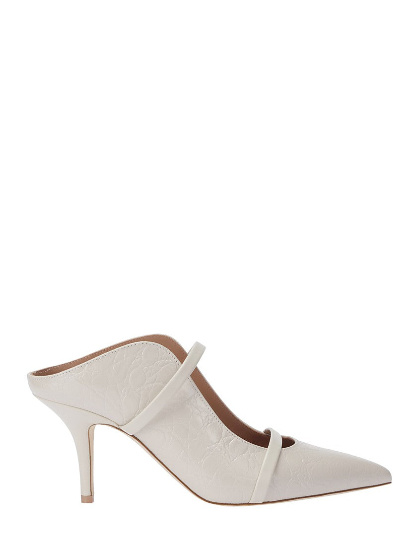 Malone Souliers Beige Pointed-Toe Pumps