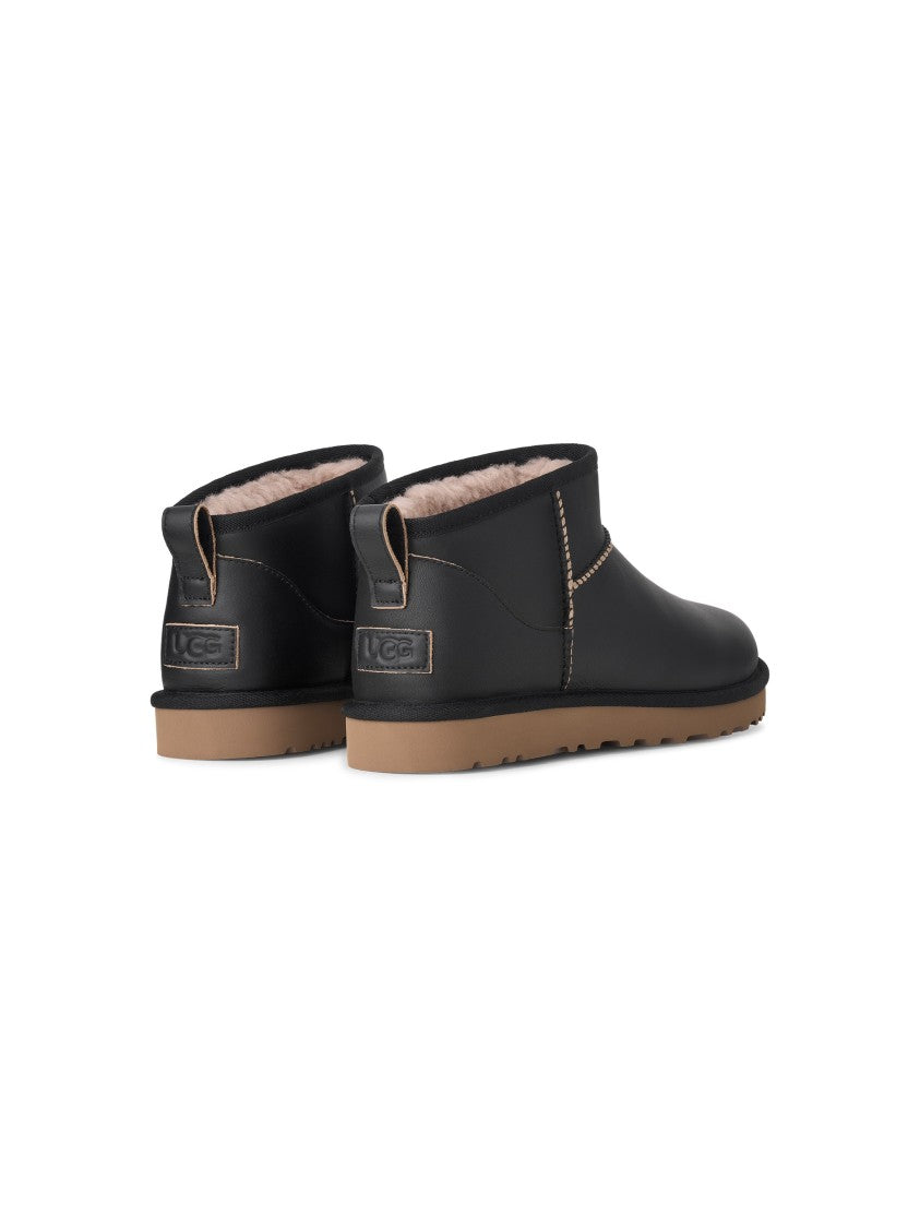 Ugg Ankle-High Shoes With Full-Grain Leather And Uggplush™ Lining