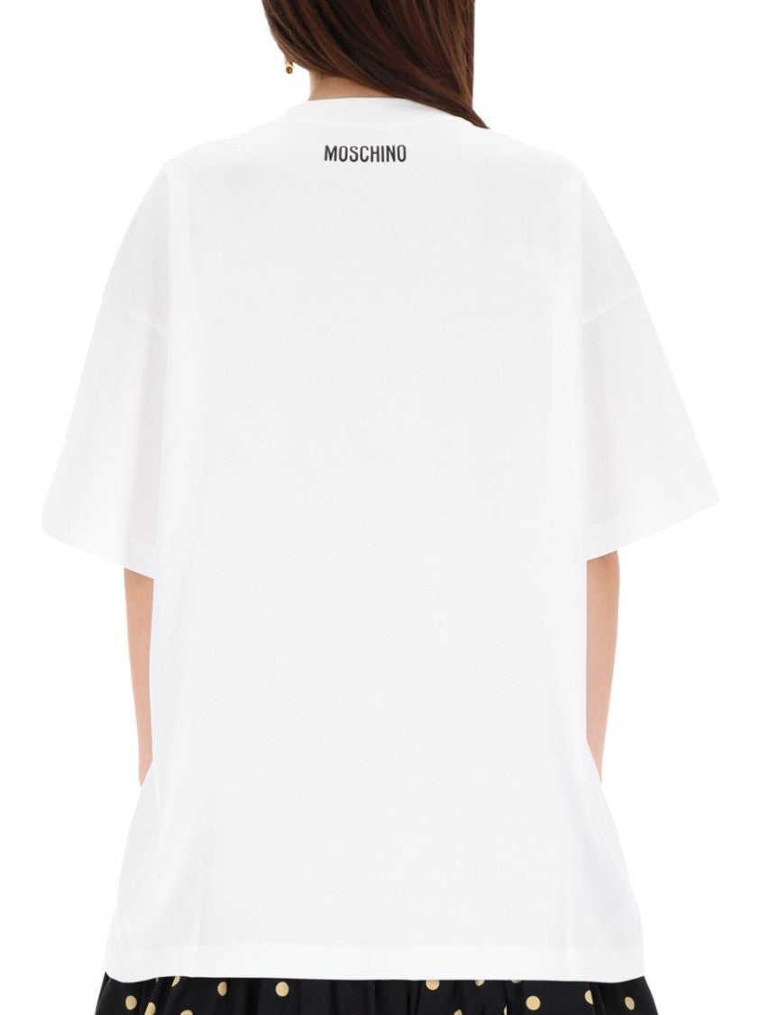 Moschino Short-Sleeved T-Shirt With Bold Print