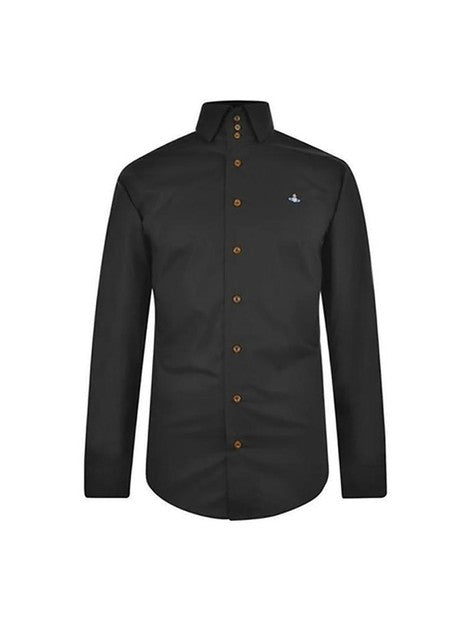 Vivienne Westwood Long Sleeve Slim Fit Shirt With Classic Collar