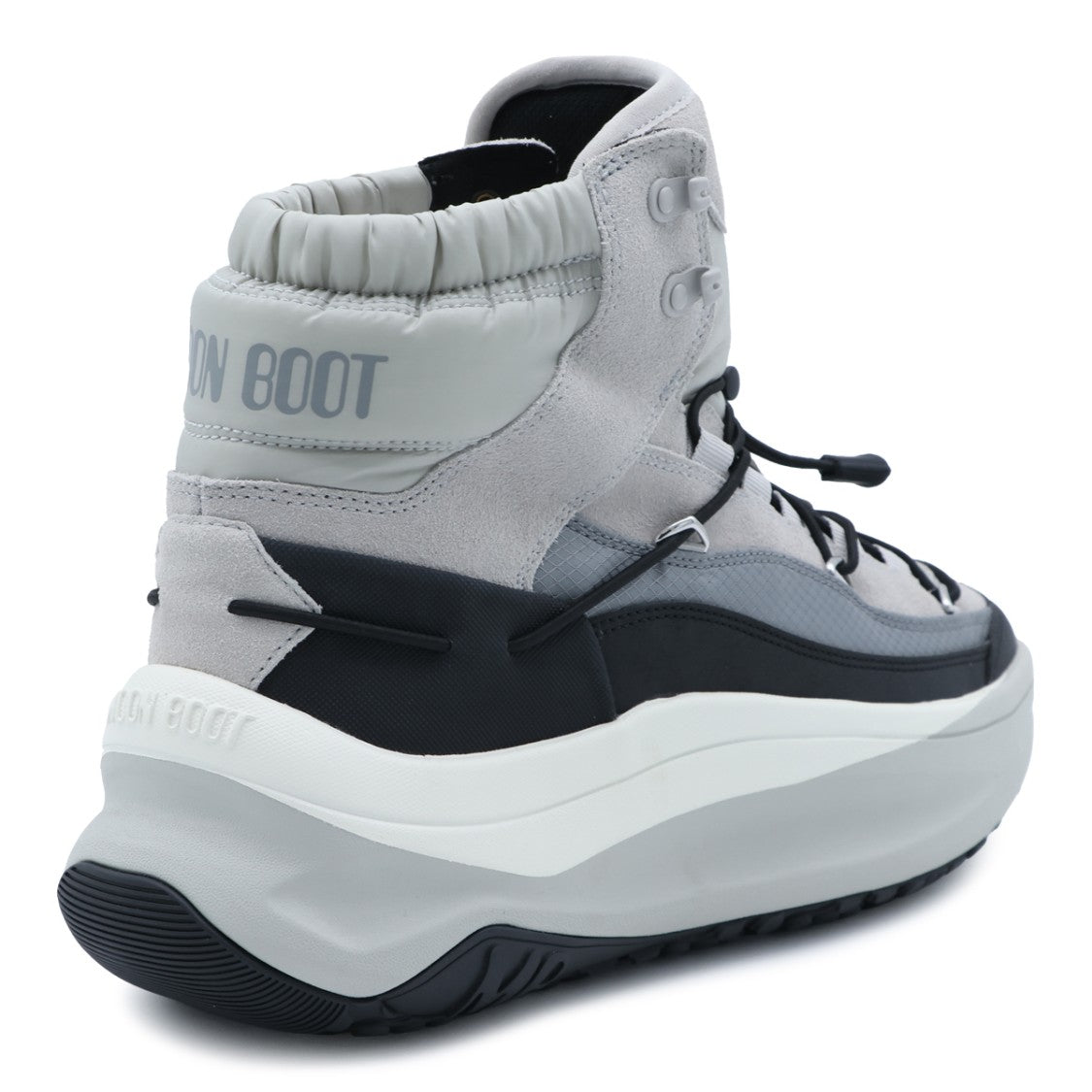 Moon Boot Layered Sculpted Sole High-Top Boots