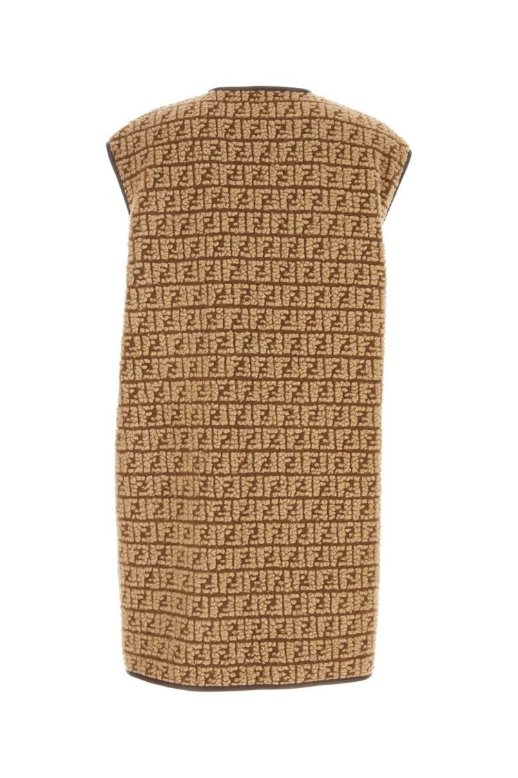 Fendi Embroidered Teddy Jacket
