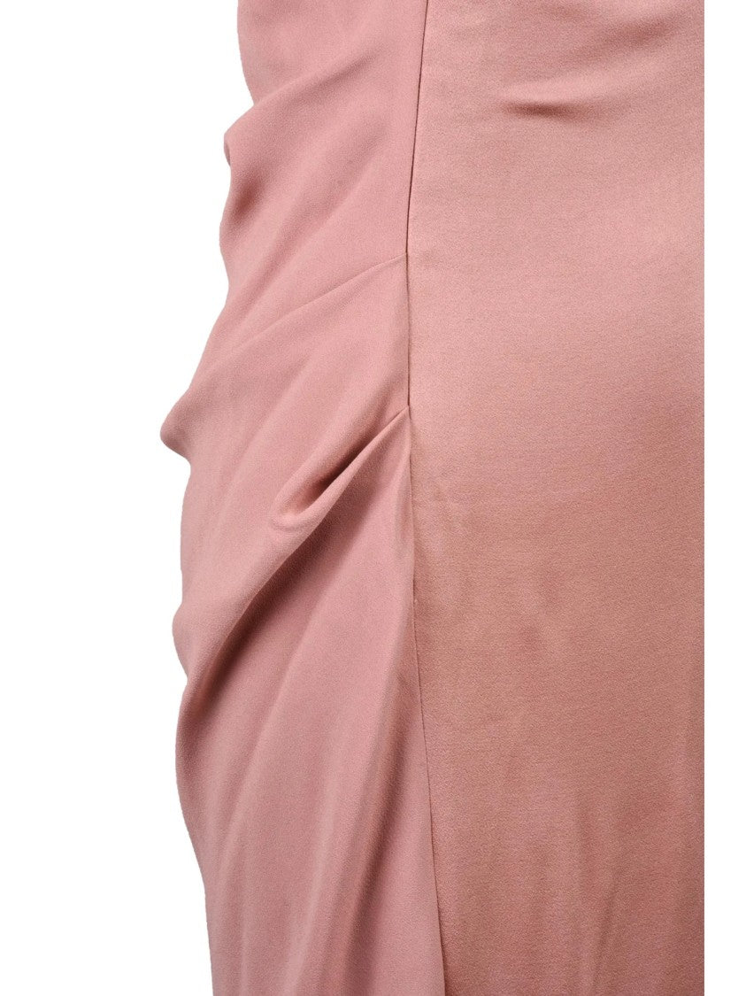 Vivienne Westwood Ruching Detail Pencil Dress With Boat Neckline
