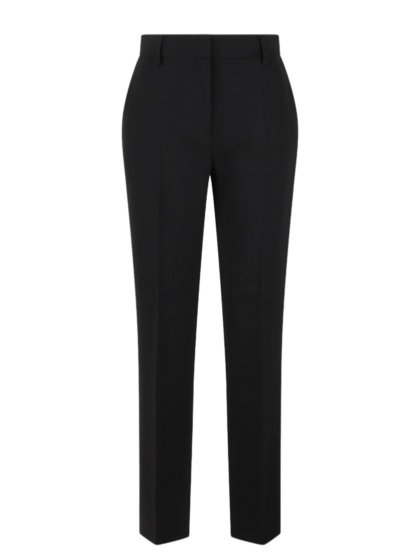 Alberta Ferretti Wool Canvas Trouser