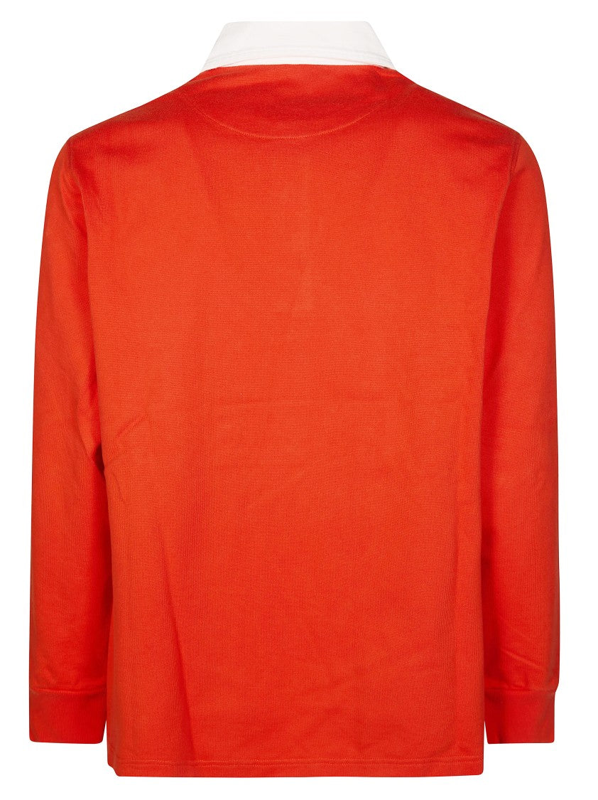 J. W. Anderson Super Speed Graphic Long-Sleeve Rugby Polo