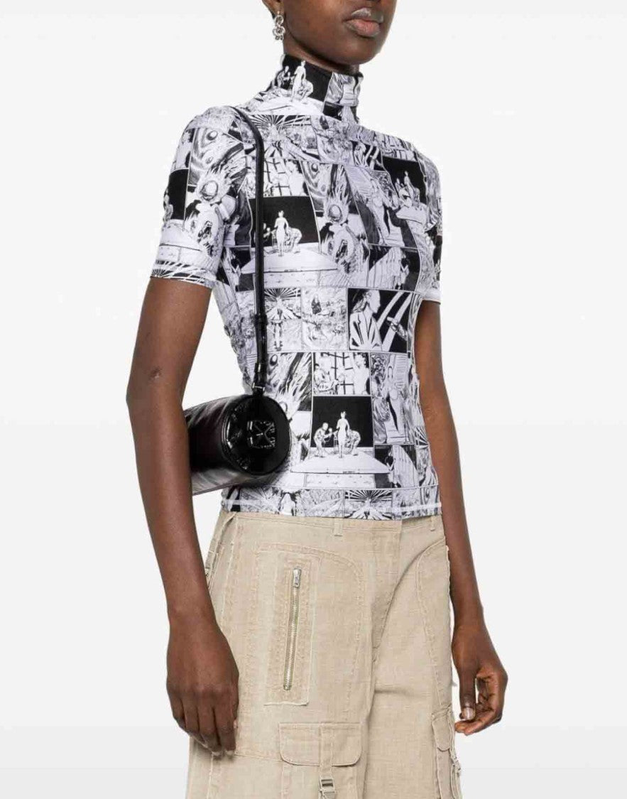 Off-White Torpedo Arrow Logo Small Shoulder Bag