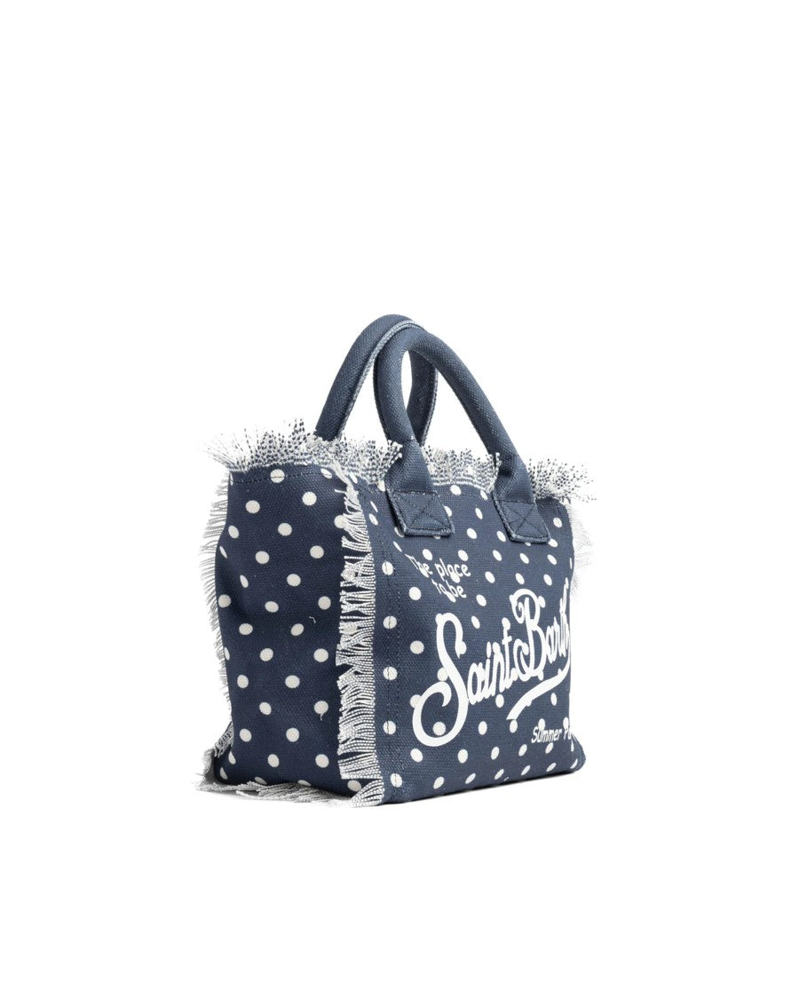 Mc2 Saint Barth Medium Tote Bag In Durable Cotton Canvas