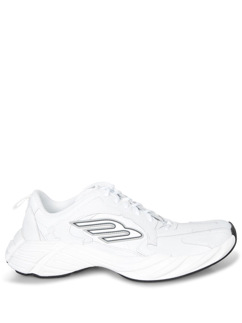 Balenciaga Low-Top Sneakers With Embossed Geometric Details