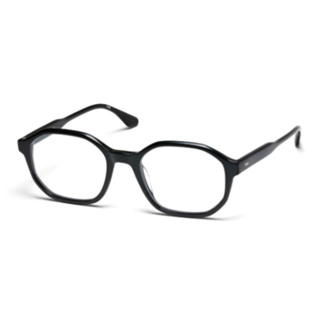 Peter And May Isabelle Sleek Black Acetate Eyeglasses With Minimalist Design