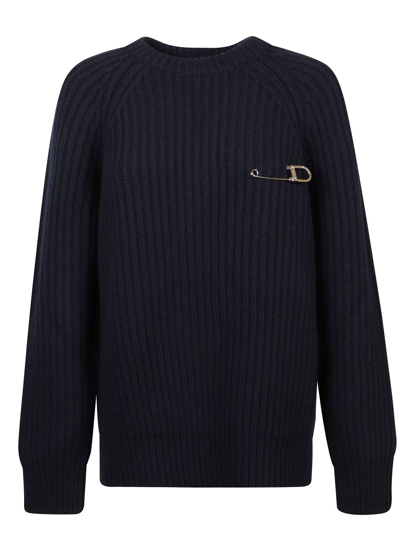 Prada Ribbed Knit Sweater