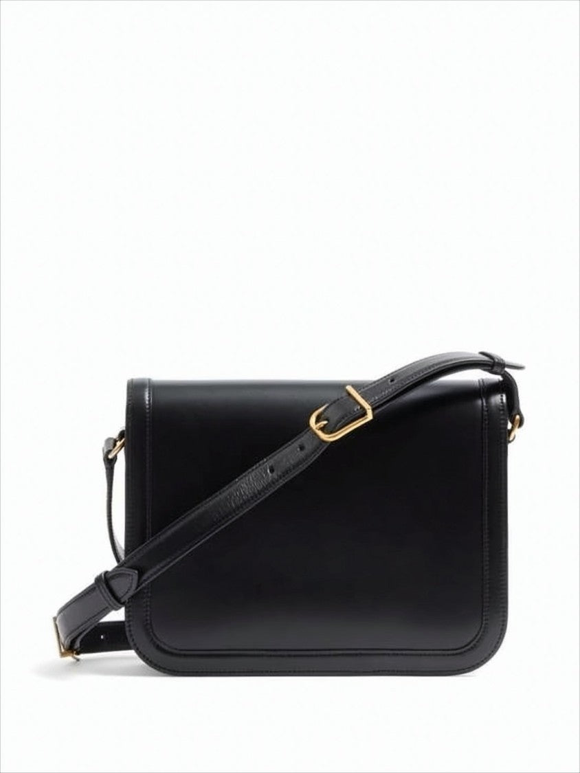 Valentino Garavani Rectangular Calf Leather Crossbody Bag