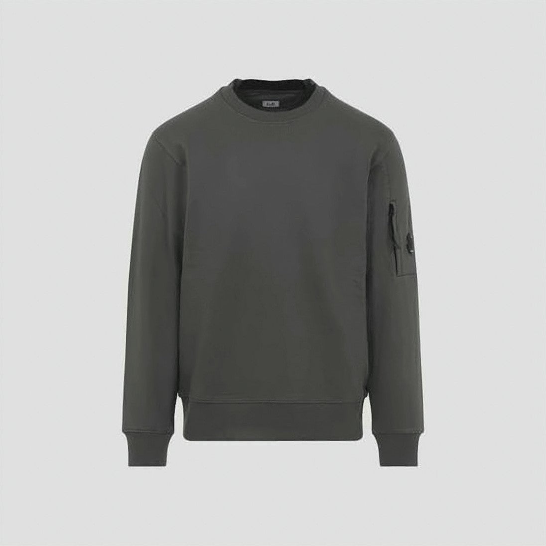 C.P. Company Diagonal Textured Crewneck Sweatshirt