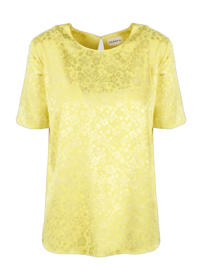 P.A.R.O.S.H. Jacquard Blouse