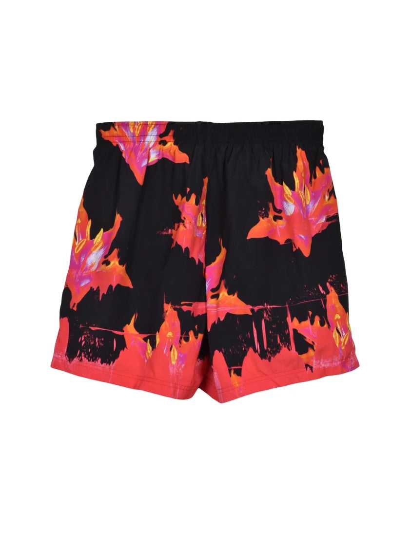 Alexander Mcqueen Swim Shorts - Black