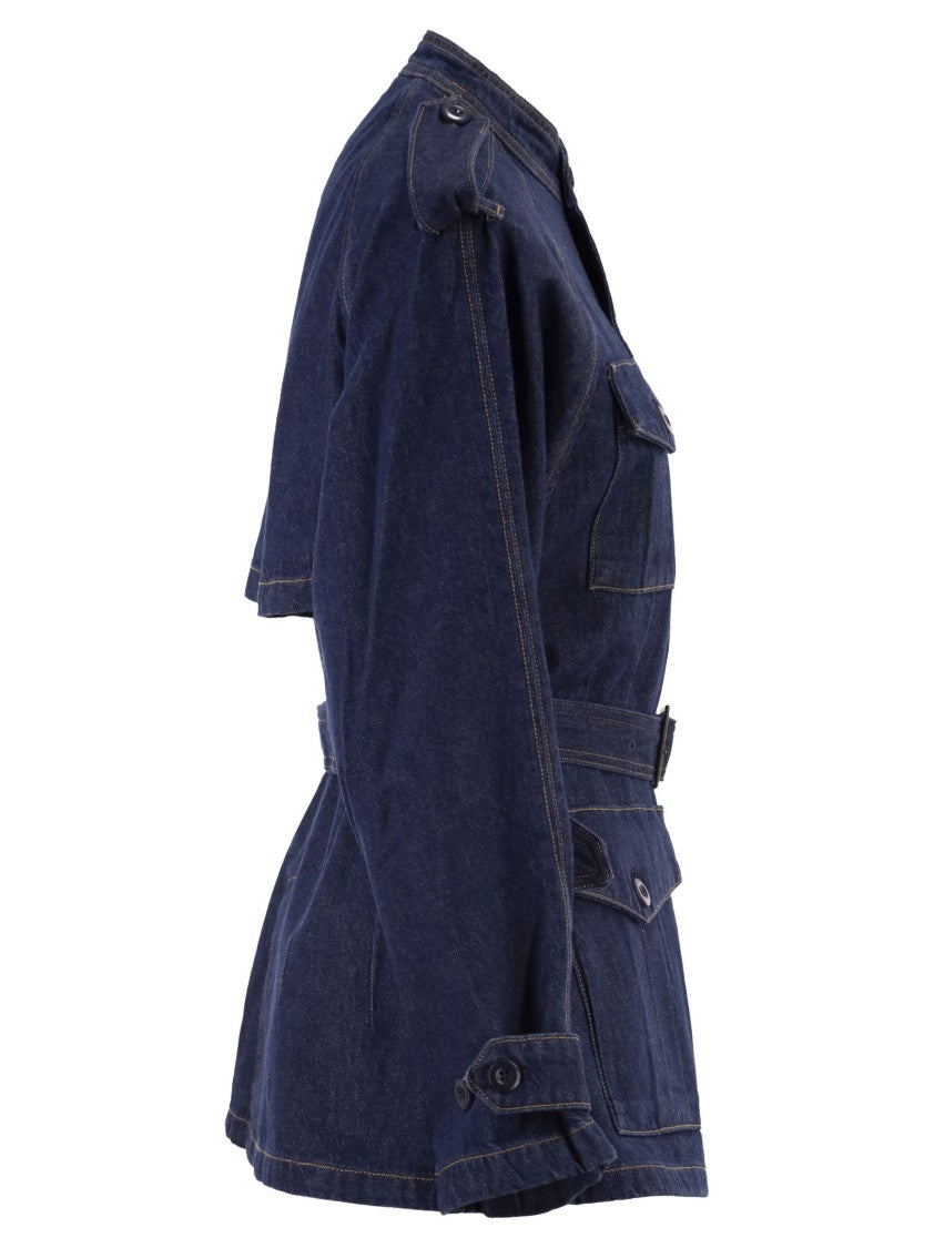 Polo Ralph Lauren Saharan Jacket In Cotton Denim