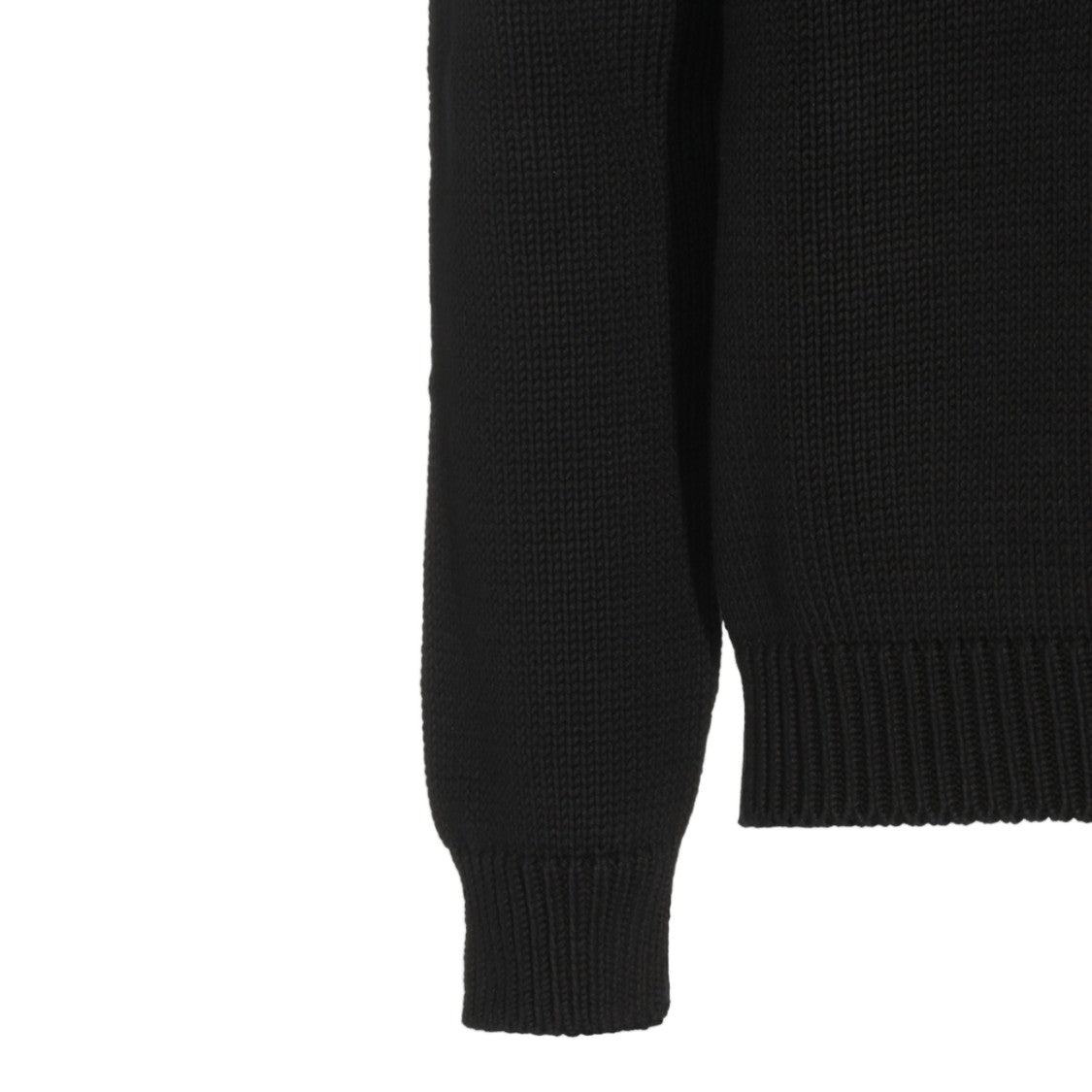 Saint Laurent Textured Knit Crewneck Sweater