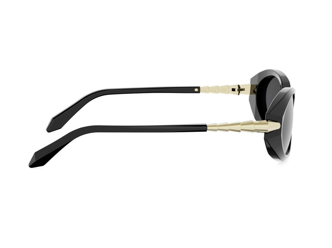 Bulgari Bv40068i Spiral Detail Rounded Sunglasses