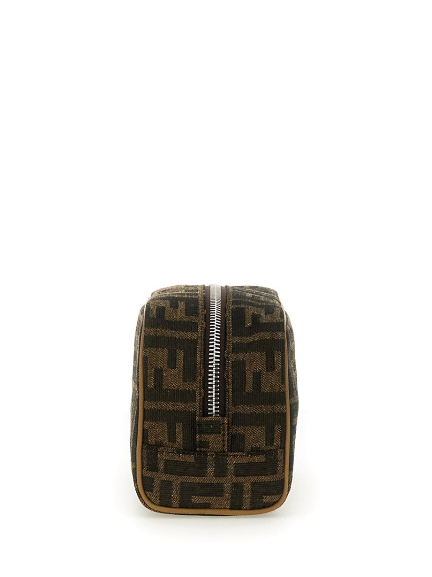 Fendi Beauty Case Ff Jacquard Small