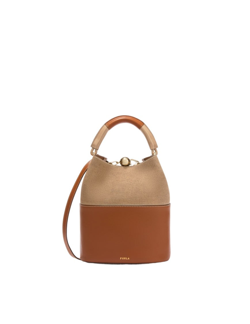 Furla Sfera S Bucket Bag In Leather