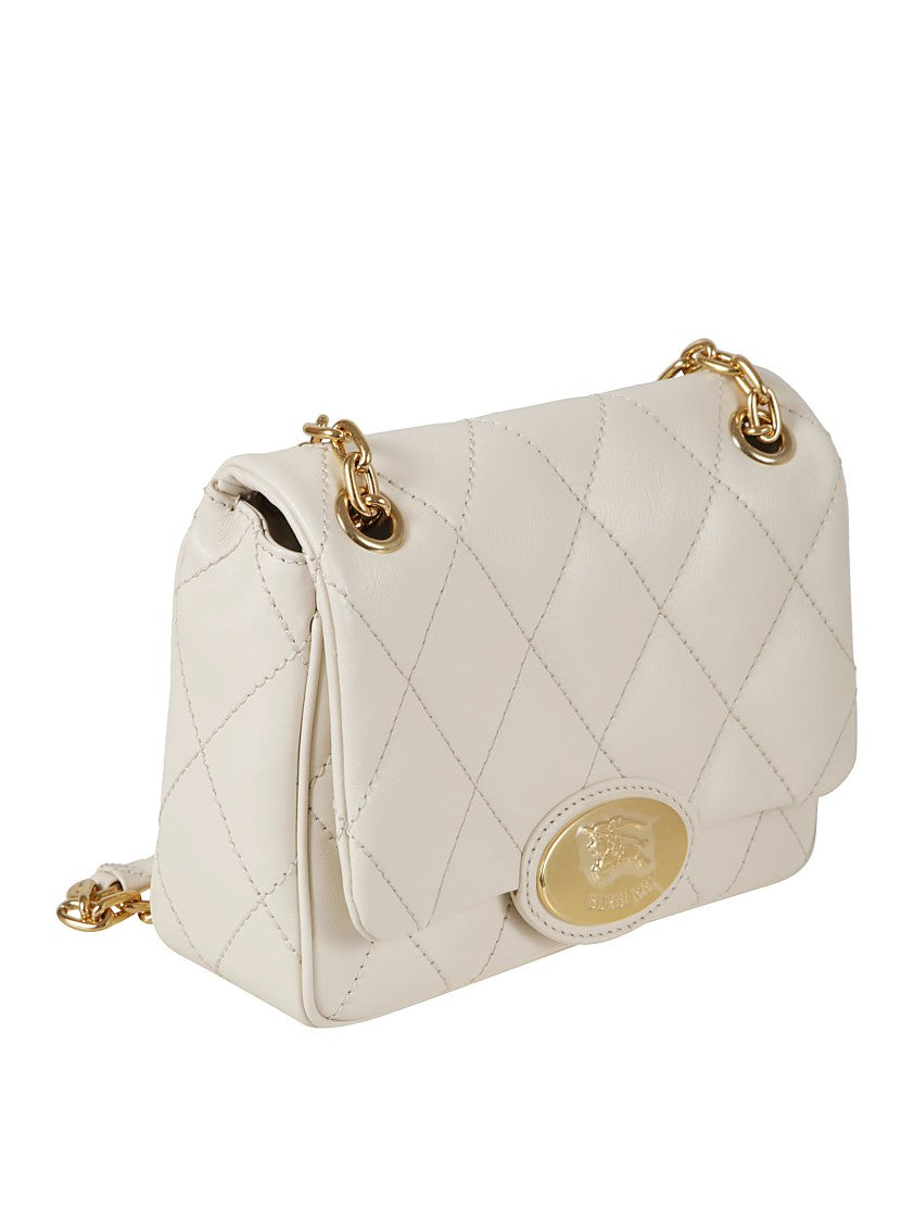 Burberry Quilted Calf Leather Shoulder Bag