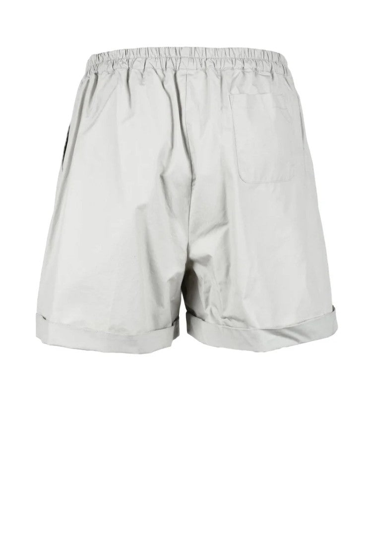 Mcr Manifattura Cam. Riunite Grey Cotton Bermuda Shorts