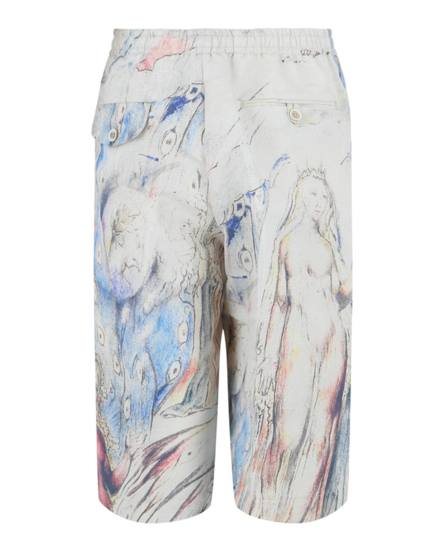 Alexander Mcqueen William Blake Dante Shorts
