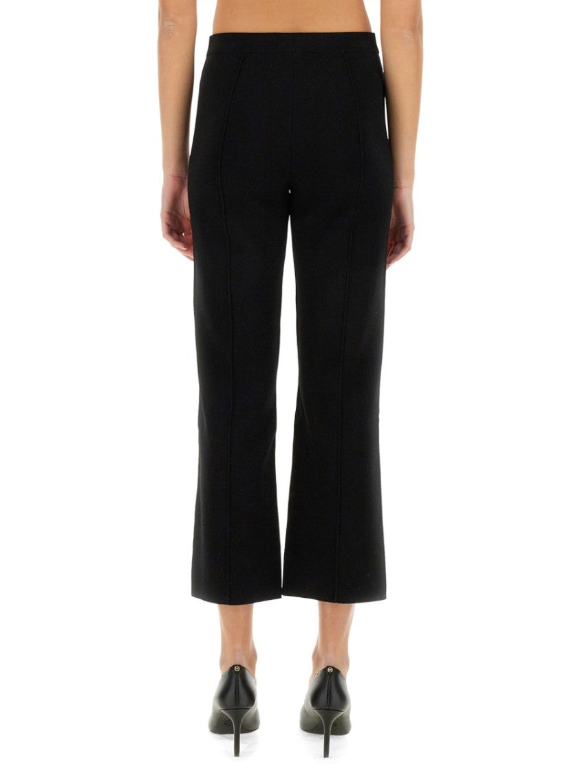 Theory Tailored Flare Pants With Fitted Waist