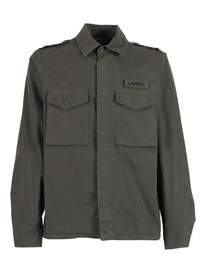 Aspesi Structured Utility Casual Shirt