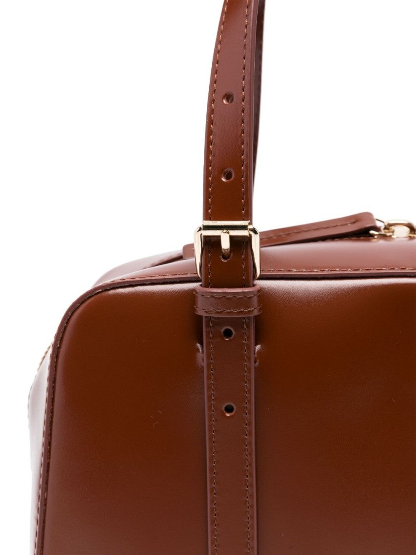 A.P.C. Structured Shoulder Bag With Top Zip Closure