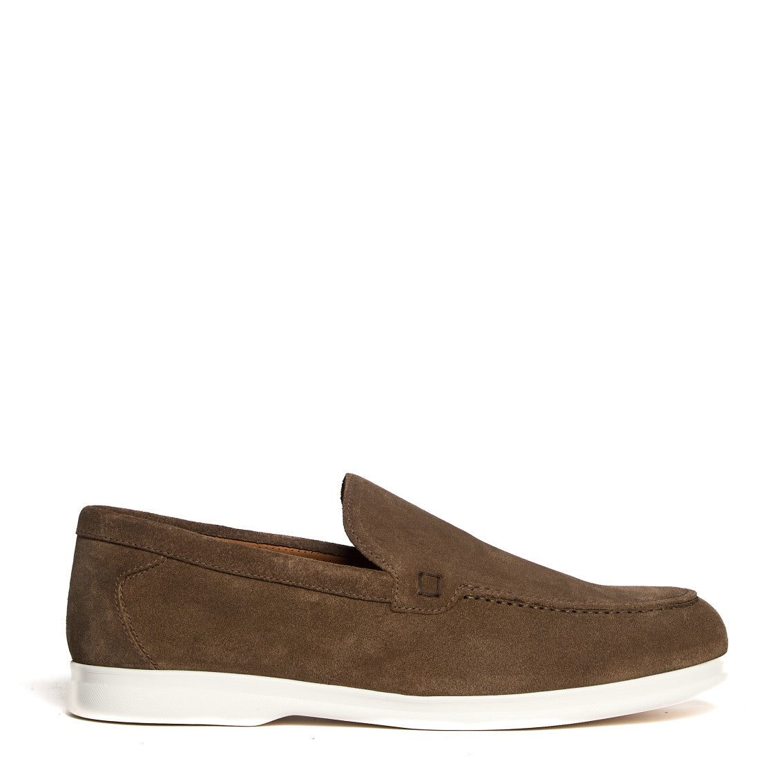 Doucal's Moccasin Adler In Soft Calf Suede