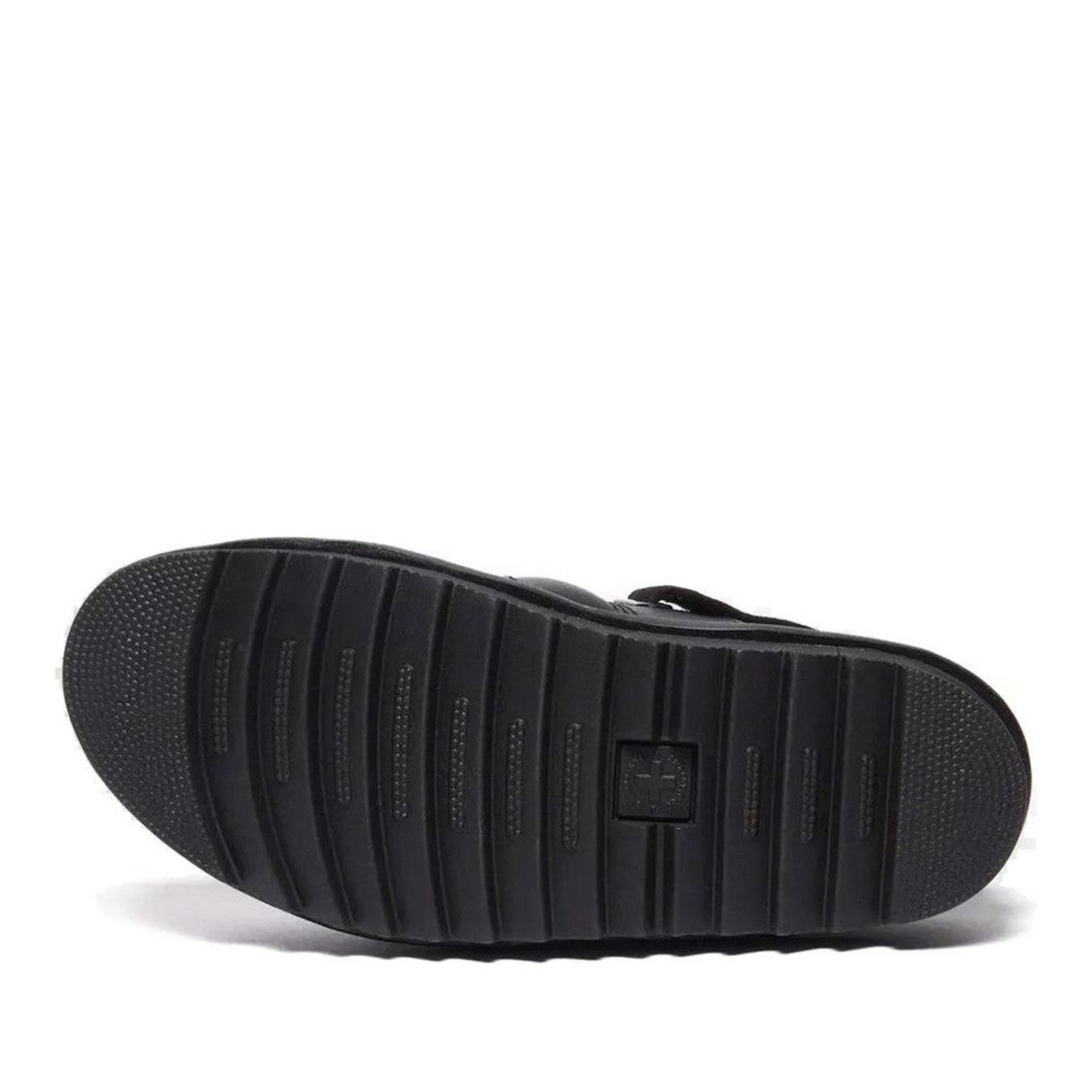 Dr. Martens Kole Athena Black Padded Slingback Leather Sandals
