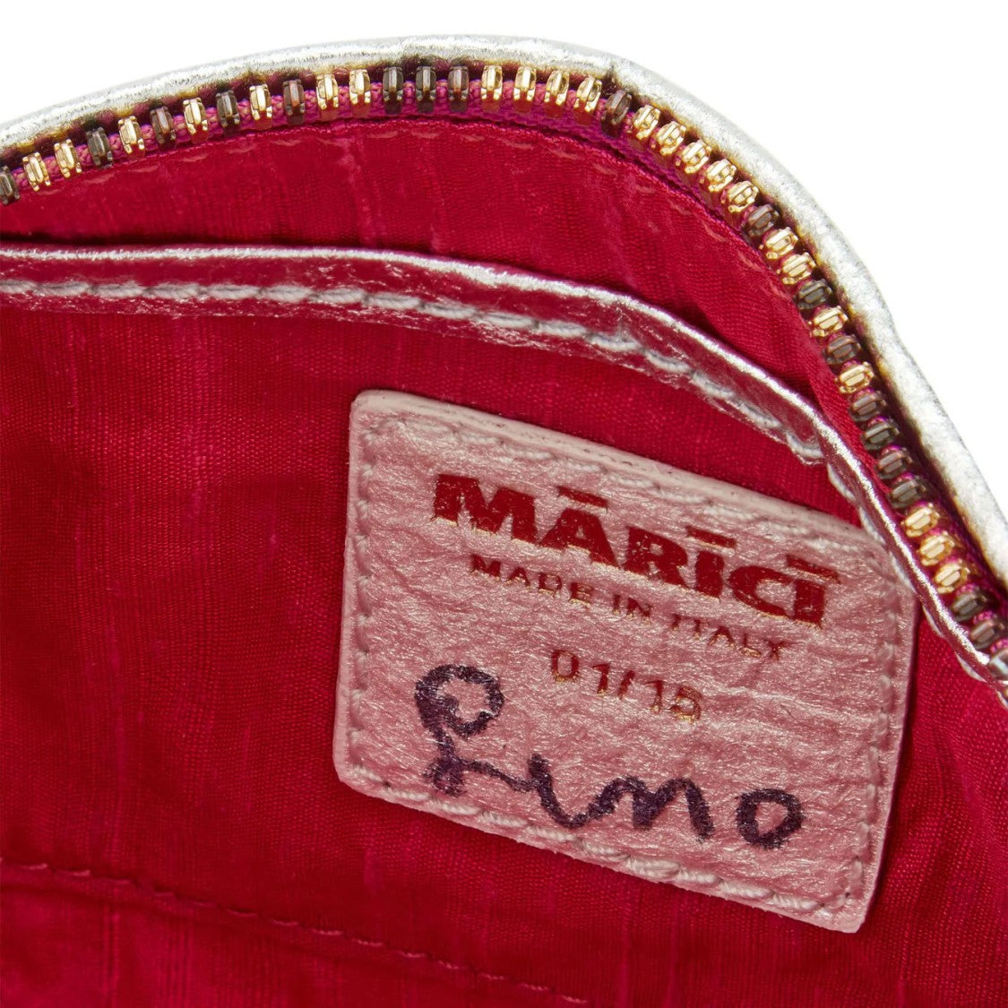 Marici Stylish Silver Shoulder Bag With Pinatex