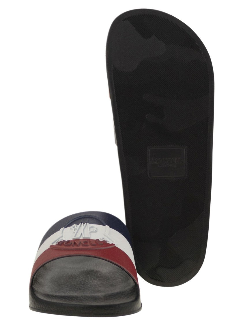 Moncler Basile - Rubber Slides With Logo