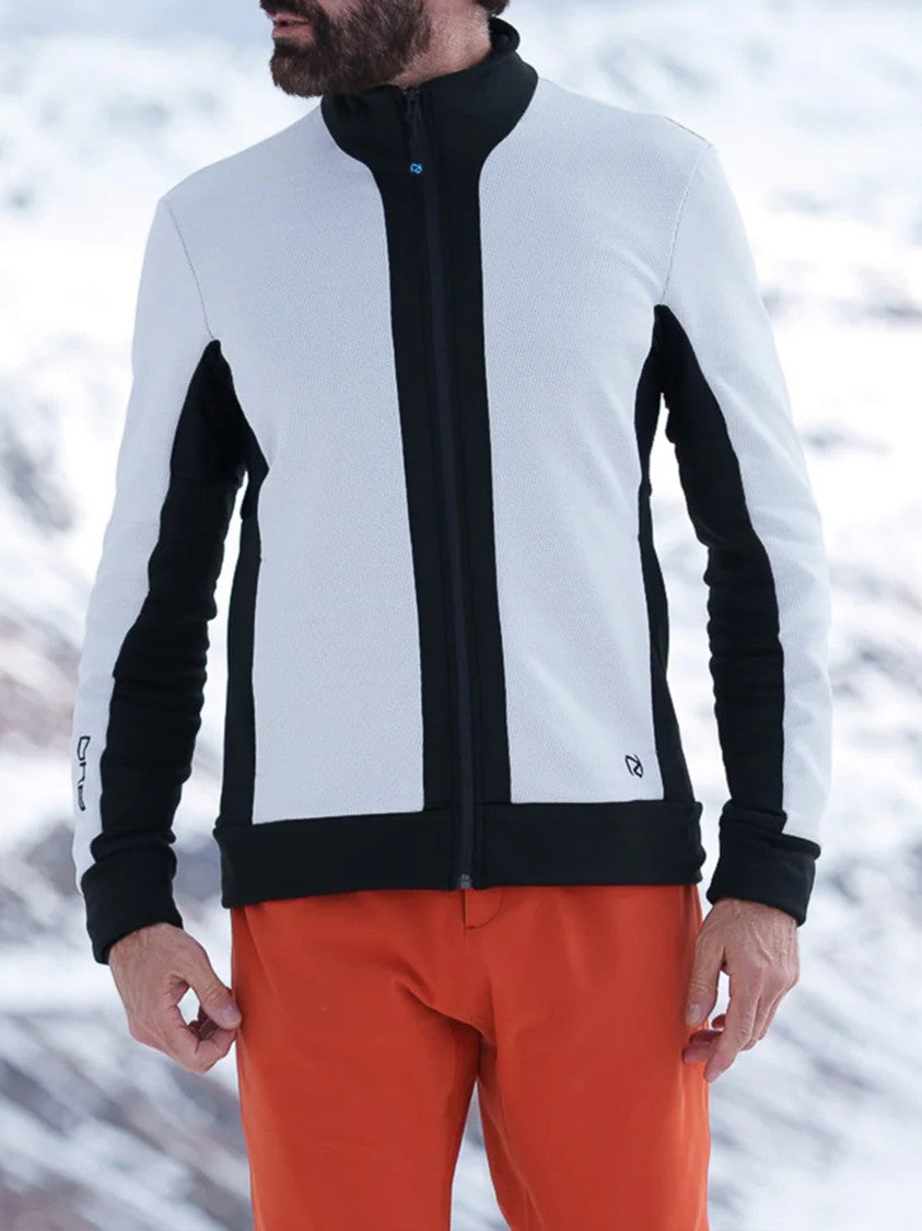 Dkb Squadra Fleece Color-Block High-Collar Fleece Jacket