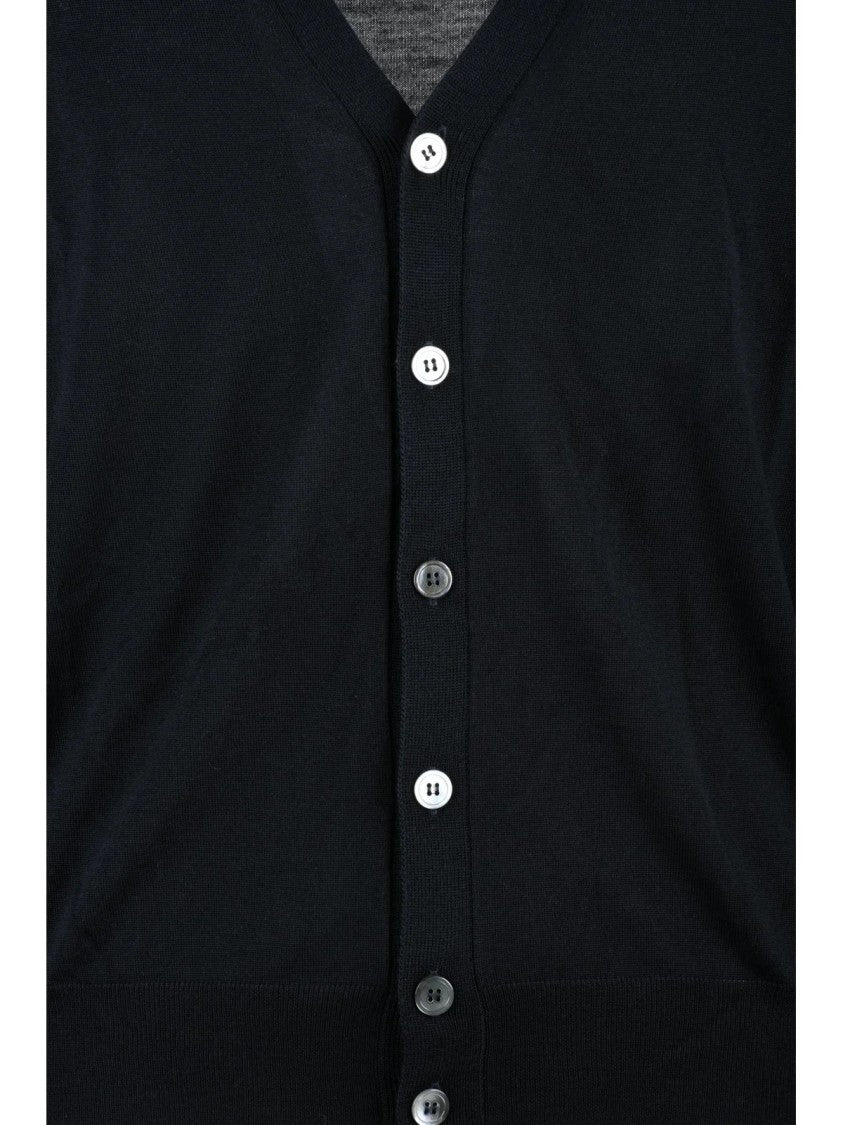 Filippo De Laurentiis Multicolor Merino Wool Cardigan
