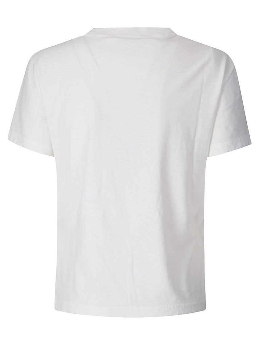 Acne Studios Front-Print Crew Neck T-Shirt