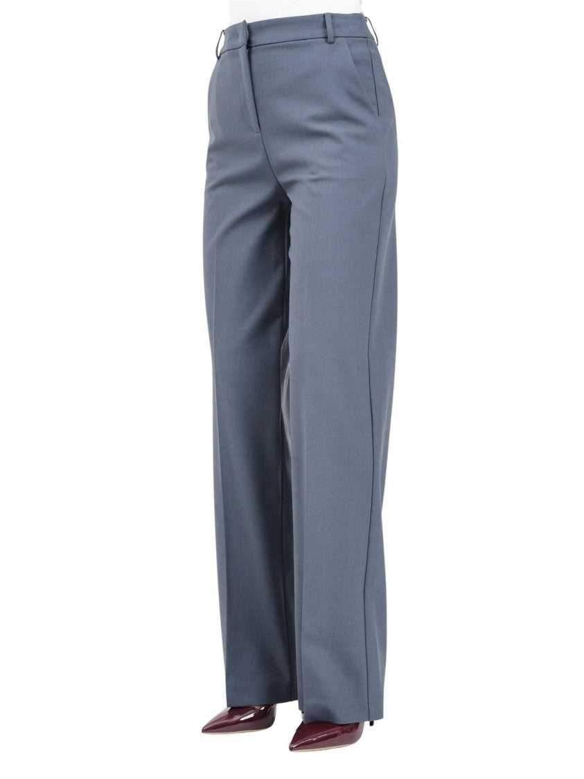Patrizia Pepe Straight-Leg Trousers With Tailored Fit And Polished Finish