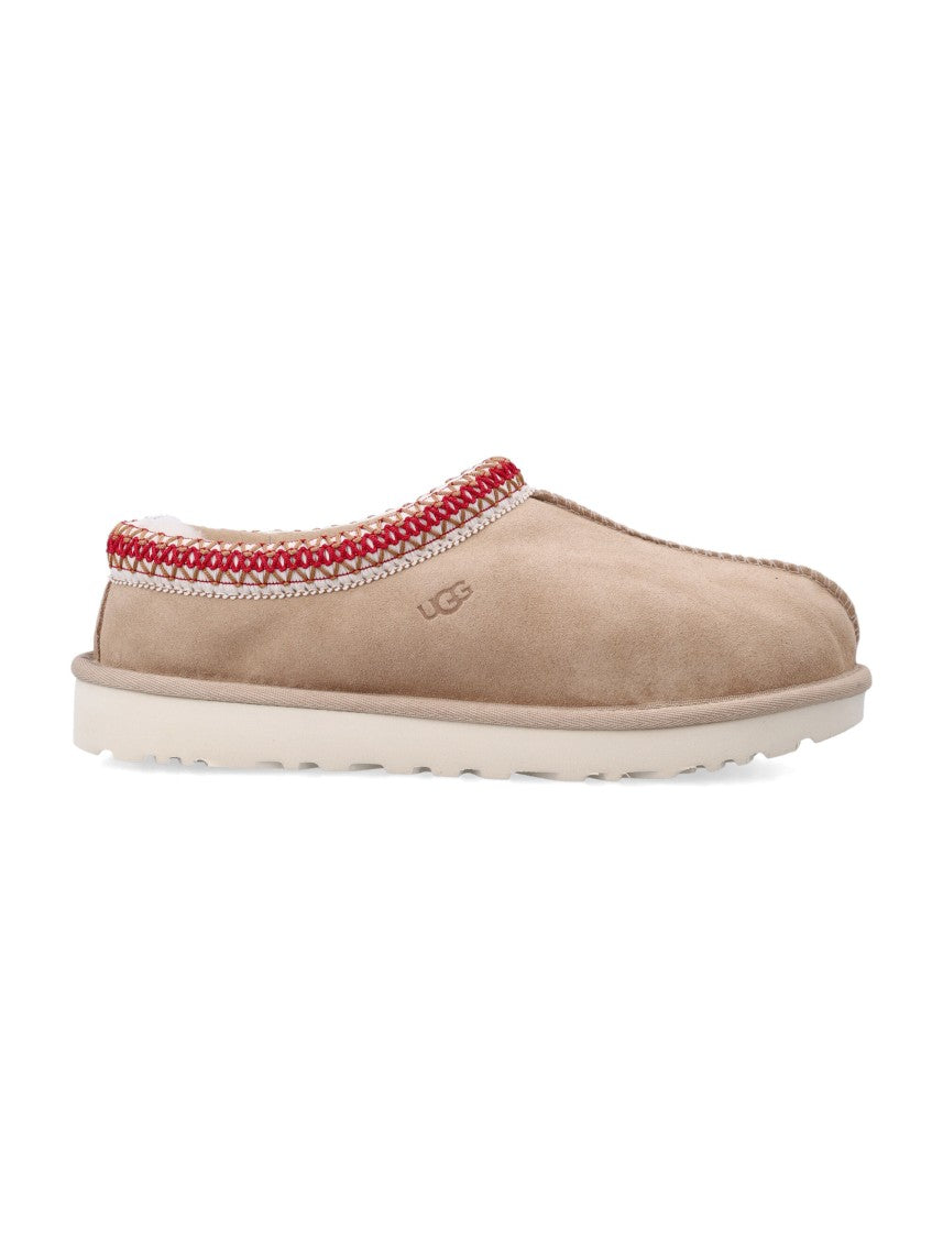 Ugg Tasman Suede Uggbraid Flat Slippers