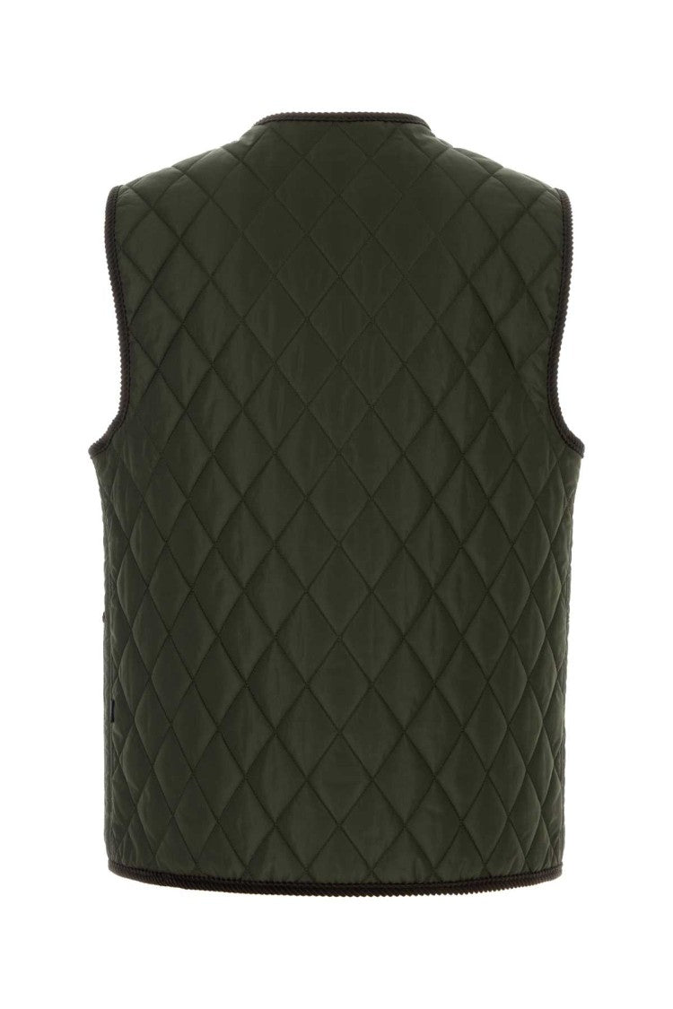 Burberry Army Green Nylon Jacket