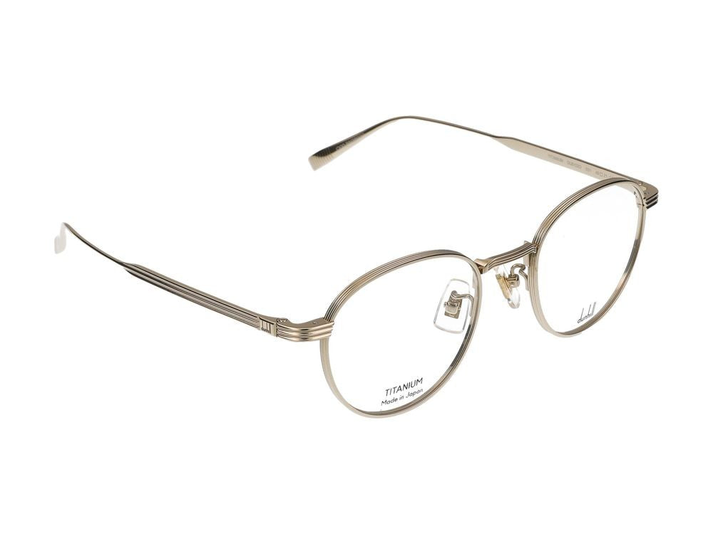 Dunhill Eyeglasses Dunhill Du0102o 001 Gold Gold Transparent 49/21/145